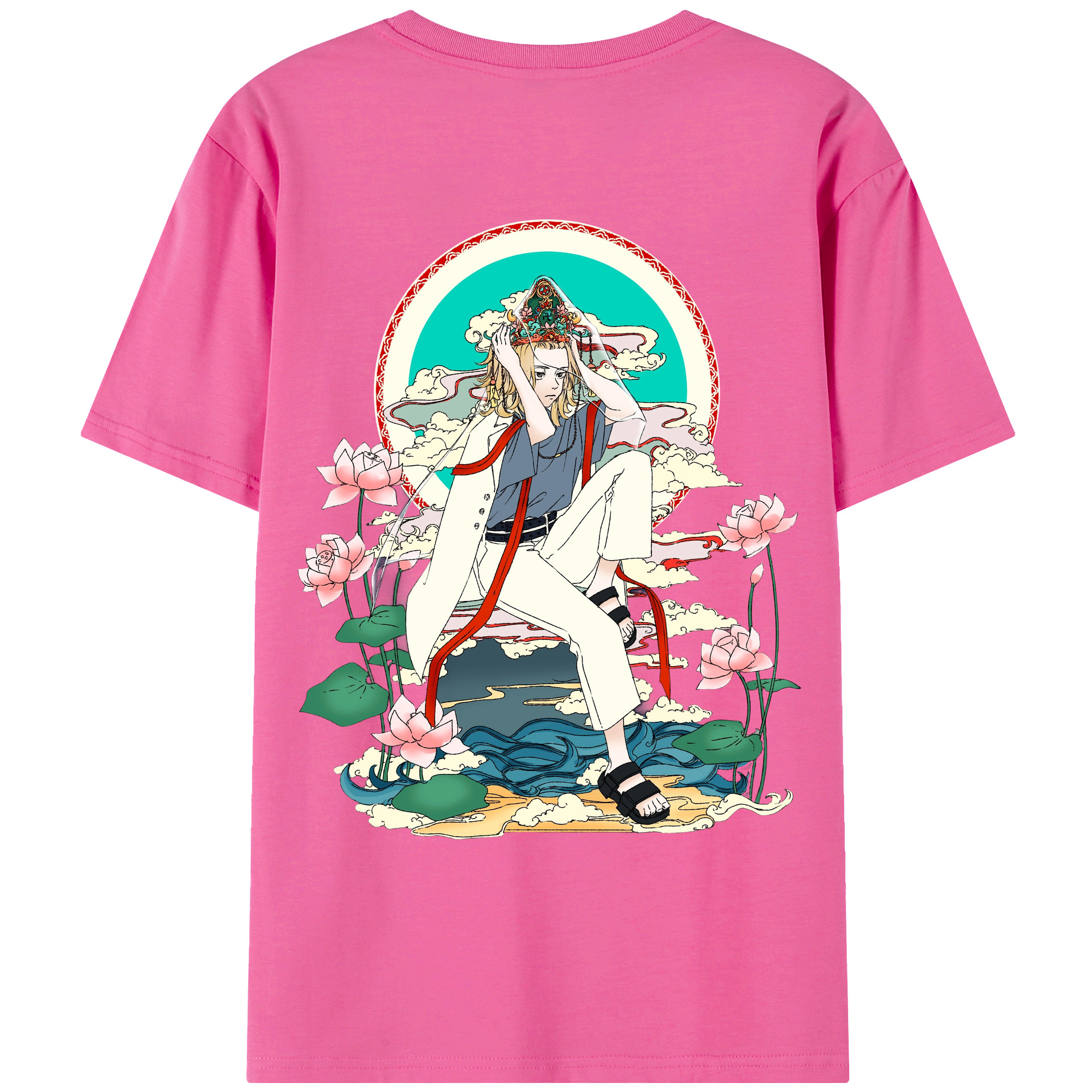 （画像用） 東京リベンジャーズ Tokyo Revengers レディース半袖Tシャツ(バックプリント)